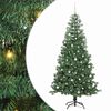 vidaXL Kalėdų eglutė Žalia 240 cm PVC