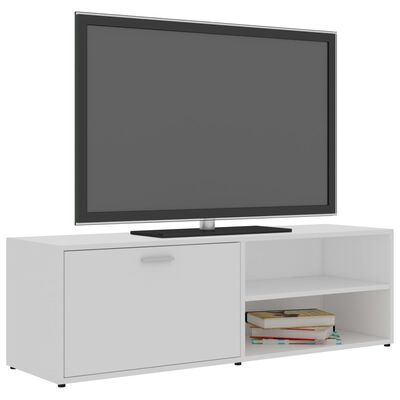 vidaXL Televizoriaus spintelė, baltos spalvos, 120x34x37cm, MDP