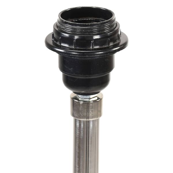 vidaXL Trikojis šviestuvas, rudas ir baltas, 141cm, tikmedžio masyvas