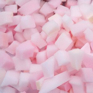 vidaXL Supjaustyta putų užpildas Rožinė 5 kg Poliuretanas