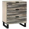 vidaXL &Scaron;alia lovos spintelė Balta 50 x 33 x 62 cm Apdirbta mediena