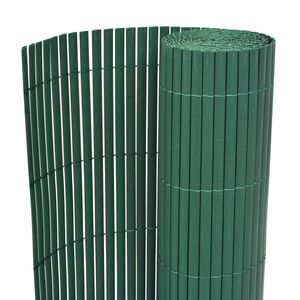vidaXL Sodo tvora Žalia 150 x 500 cm PVC
