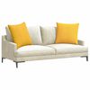 vidaXL Sofa Pagalvės 2 pcs Šviesi geltona 80 x 80 cm