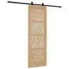vidaXL Slankios durys ORKDAL 73,5 x 211 cm Pu&scaron;ies medienos masyvas
