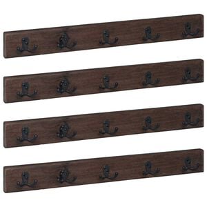 vidaXL Kabykla Ruda 60 x 7 x 8 cm Kietas atkurtas medis