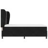 vidaXL Kiemas lova su čiužiniu Juoda 190 x 140 cm Poliesteris