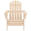 vidaXL Sodo Adirondack kėdė su staliuku, eglės medienos masyvas