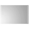 vidaXL LED vonios veidrodis Skaidrus 90 x 60 cm grūdintas stiklas