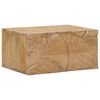 vidaXL Rankų darbo naktinė spintelė Teak medžio rudas 40 x 30 x 20 cm