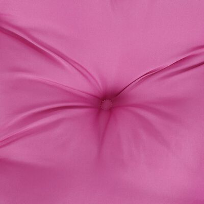 vidaXL Sodo suoliuko pagalvėlė, rožinės spalvos, 100x50x7cm, audinys