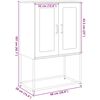 vidaXL Highboard Pink 68x39x107 cm Plienas