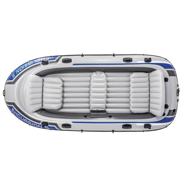 Intex Pripuč. valties rink. Excursion 5 su velk. varikliu ir laikikl.