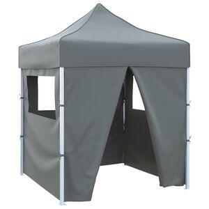 vidaXL &Scaron;ventės palapinė 200 x 200 x 315 cm Antracito Oksfordo audinys