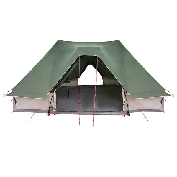 vidaXL Šeimos Tipi Šlikas su stogu Žalia 680 x 430 x 270 cm