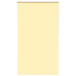 vidaXL Roletas, neper&scaron;lampamas, geltonas, 135x210 cm, audinys, plotis 131,6 cm, poliesteris