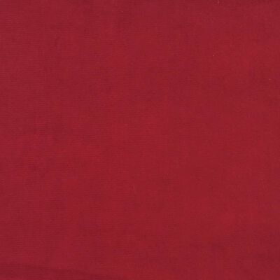 vidaXL Krėslas, raudonojo vyno spalvos, 63x76x80cm, aksomas