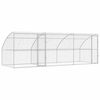 vidaXL &Scaron;unų narvas 3 vnt. Sidabrinė 6 x 2 x 2 m Galvanizuotas plienas