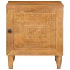 vidaXL Šalia lovos spintelė Šviesiai rudas 40 x 33 x 46 cm
