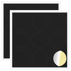 vidaXL Savistovaus Dangčio Varžtas 2 vnt. Juoda &Oslash; 20 x 0,5 mm