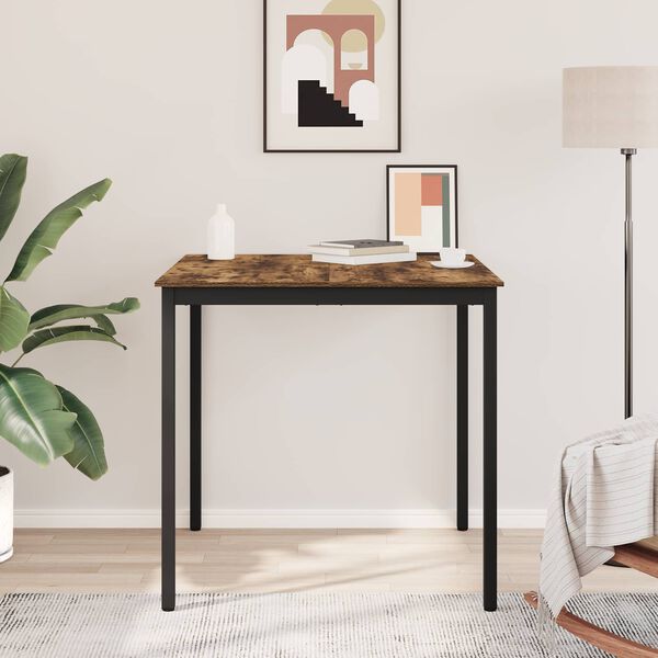 vidaXL Stovintis Baro Stalas Apdirbta mediena