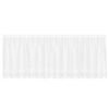 vidaXL Nėrinių Užuolaida Gėlių Balta 120 x 400 cm Poliesteris