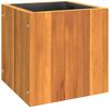 vidaXL Sodo lovelis, 25x25x25cm, akacijos medienos masyvas