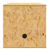 vidaXL Terariumas Ruda 100 x 40 x 40 cm OSB