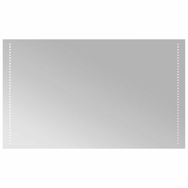 vidaXL Vonios kambario LED veidrodis, 100x60cm