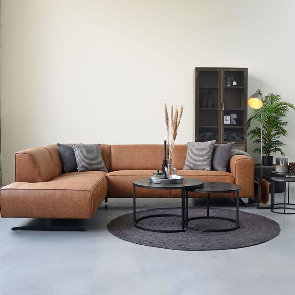 LABEL51 Žurnalų laikiklis, konjako spalvos, 45x20x38cm