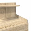 vidaXL Naktinės spintelės, 2 vnt. su 2 stalčiais, sonoma ąžuolo spalvos, 40x36,5x62 cm