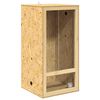 vidaXL Terariumas Ruda 50 x 50 x 130 cm OSB