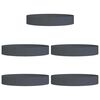 vidaXL Vazonų žiedas 5 pcs Antracitas 120 x 120 x 20 cm