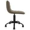 vidaXL Pasukamos valgomojo kėdės, 2vnt., &scaron;viesiai pilkos, aksomas
