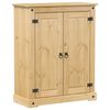 vidaXL Spintelė batams Corona, 86x38,5x108cm, pu&scaron;ies medienos masyvas
