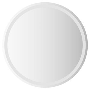 vidaXL LED vonios veidrodis Skaidrus &Oslash; 70 cm grūdintas stiklas