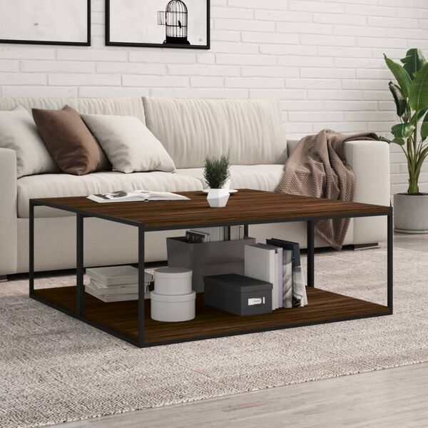 vidaXL Sieninės lentynos, 4vnt., rudos ąžuolo, 100x50x1,5cm, mediena