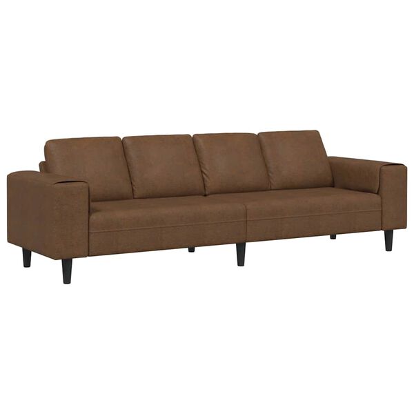 vidaXL Svetainės sofa Ruda 250 x 77 x 76 cm