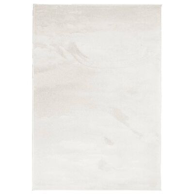 vidaXL Kilimas OVIEDO, smėlio spalvos, 300x400cm, trumpi šereliai
