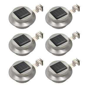 vidaXL Saulės energija įkraunami lauko LED &scaron;viestuvai, 6vnt., 12cm