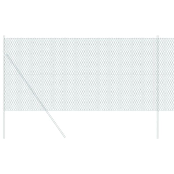 vidaXL Heksagoninė tvora Žalia 1,2 x 50 m PVC