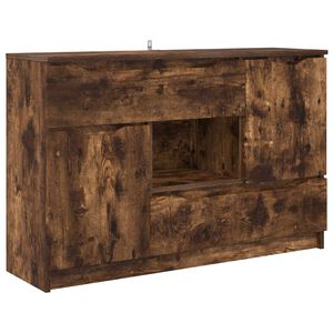 vidaXL Kabalas Rūkyta ąžuolas 100 x 30 x 65,6 Apdirbta mediena