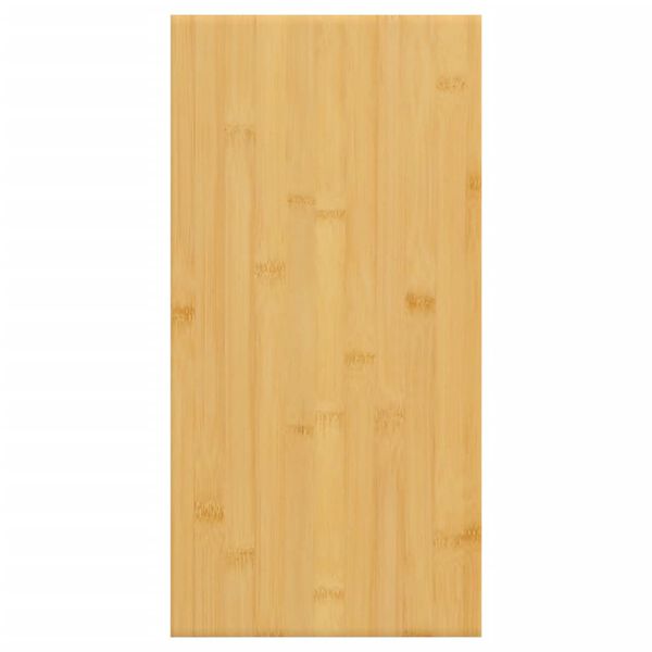 vidaXL Sieninė lentyna, 40x20x1,5cm, bambukas