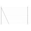 vidaXL Tvorelės stulpas Sidabro 50 x 1,5 m (50 mm tinklas) Plienas