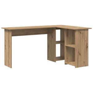 vidaXL Stalas Amatininkų ąžuolas 142 x 102 x 73 cm Apdirbta mediena