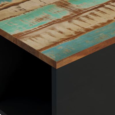 vidaXL Kavos staliukas, 60x50x35cm, perdirbtos medienos masyvas
