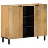 vidaXL indauja Ruda 90x33x75 cm Masyvo medžio mango