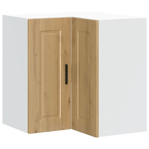 vidaXL Virtuvės spintelė, Porto, artisano ąžuolo, apdirbta mediena