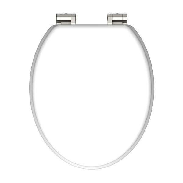 SCHÜTTE Klozeto sėdynė WHITE, medžio šerdis