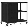 vidaXL Spintelė su krovimo stotimi 76 x 41 x 72 cm Apdirbta mediena
