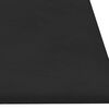 vidaXL Sienų plok&scaron;tės, 12vnt., juodos, 90x30cm, aksomas, 3,24m&sup2;